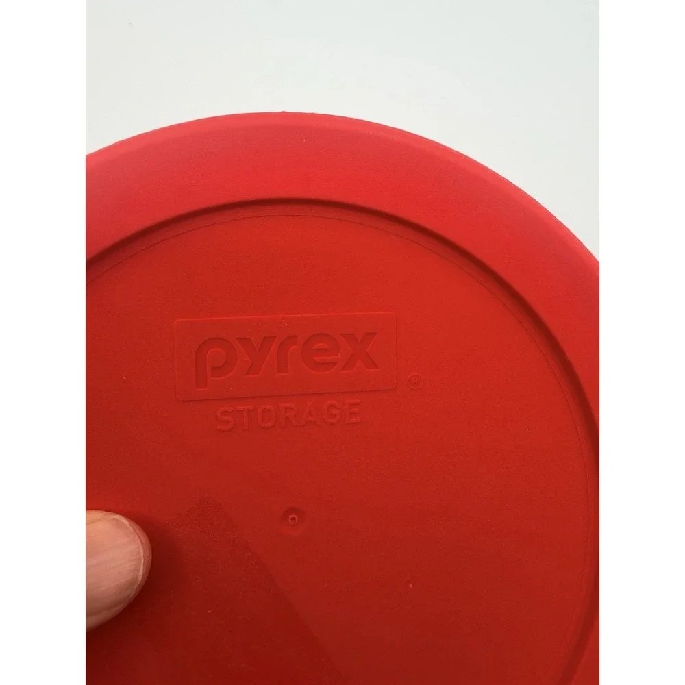 ❤️ PYREX 4 Cup SNOWFLAKE Storage Dish Winter Holiday Choose: WHITE W/LID